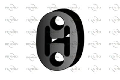 Резиновые полоски, система выпуска FENNO X30193 для VOLVO V40