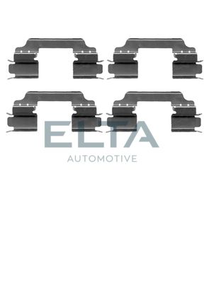 Комплектующие, колодки дискового тормоза ELTA AUTOMOTIVE EA8661 для NISSAN NV250