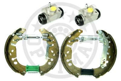 OPTIMAL BSK-0036 Ремкомплект барабанных колодок для FIAT FIORINO Автофургон / микроавтобус (225_) 1.3 D Multijet (225BXE1A)
