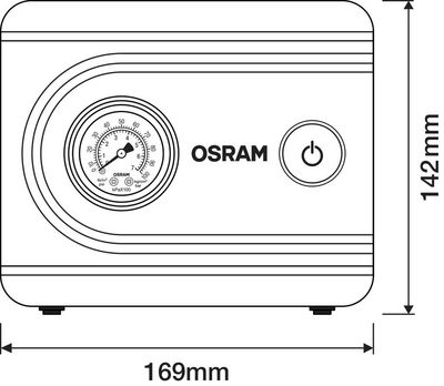Digitálny tester pneumatík OSRAM OTI611ESN