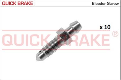 Brake vent (M7x1mm) 10 stuks. pak past: DS DS 3  MERCEDES 123 (W123), /8 (W114), S (W116), S (W126), SL (R107)  BMW 3 (E36)  CITROEN C1, C1 II, C3 II, C3 III, C4 AIRCROSS 1.0-Electric 01.68-