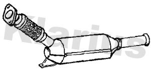 Filtr sadzy / filtr cząstek stałych, układ wydechowy KLARIUS 390434