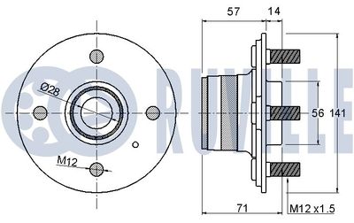 SET RULMENT ROATA RUVILLE 220636 1