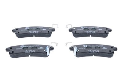 Remblokken set Achter , past: INFINITI QX56, QX80  NISSAN PATROL VI 5.6 09.03-