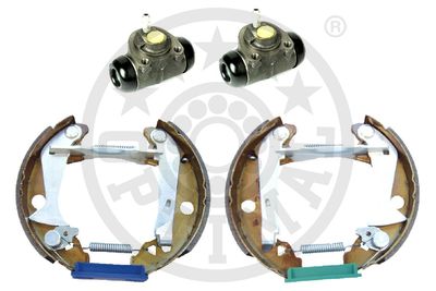 OPTIMAL BSK-0090 Ремкомплект барабанных колодок для RENAULT 4 Автофургон / микроавтобус (R21_, R23_) 1.1 (2370, 210B)