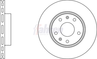Fahren Brake Disc FBD6135