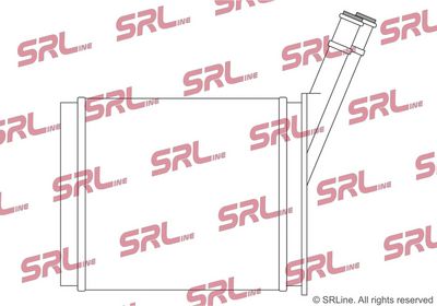 Výměník tepla, vnitřní vytápění SRLine 5570N8-1
