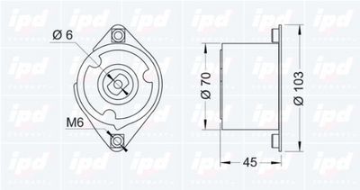 INTINZATOR CUREA CUREA DISTRIBUTIE IPD 153275 1