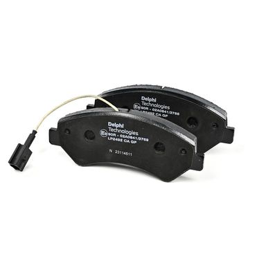 BREMSBELAGSATZ SCHEIBENBREMSE DELPHI LP2492 5