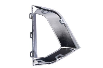 Bumperbekleding Voor Links (Bodem, chroom) past: BMW 5 G30, G31, G38, F90 05.20-06.23