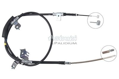 Тросик, cтояночный тормоз ASHUKI by Palidium ASH3-1507 для HYUNDAI H-1