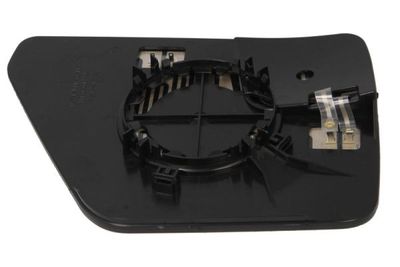 Zijspiegel glas Links (flat, met verwarming, assistent rijstrookverandering, zonder ECE) past: FORD F-SERIES XIV 05.20-