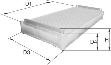 FILTRU AER HABITACLU DAVID VASCO O006 2