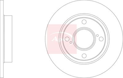 APEC Brake Disc DSK3828