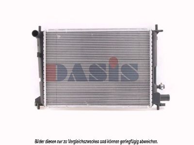 AKS DASIS 091370N Радиатор охлаждения двигателя  для FORD COURIER (Форд Коуриер)