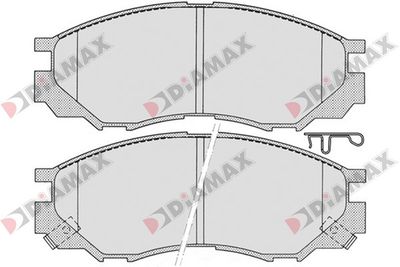 Комплект тормозных колодок, дисковый тормоз DIAMAX N09151 для MITSUBISHI L300
