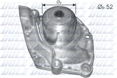 Water Pump, engine cooling R229