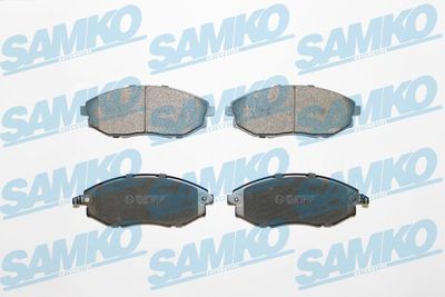 Комплект тормозных колодок, дисковый тормоз SAMKO 5SP1321 для DAEWOO TOSCA