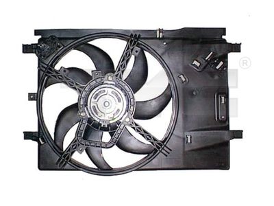 Вентилятор, охлаждение двигателя TYC 809-1002 для FIAT GRANDE