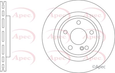 Brake Disc APEC DSK3364