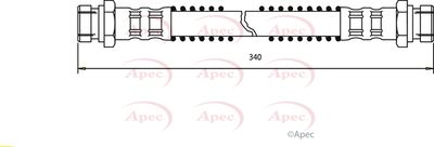 APEC Brake Hose HOS3653