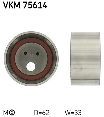 SKF VKM 75614 Натяжной ролик ремня ГРМ для MITSUBISHI GALANT VII (E5_A, E7_A, E8_A)