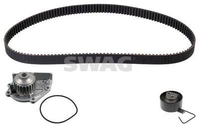 водна помпа+ к-кт ангренажен ремък SWAG 33 10 7648