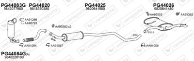 ABGASANLAGE VENEPORTE 451004