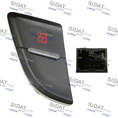 Выключатель, фиксатор двери SIDAT 640510A2 для AUDI A4