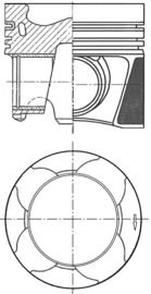 PISTON KOLBENSCHMIDT 41861600 2