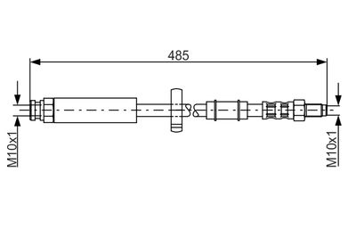 Brake Hose 1 987 481 063