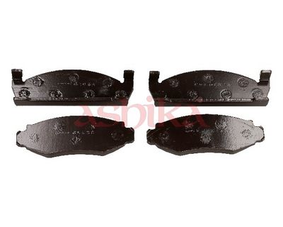 комплект спирачно феродо, дискови спирачки ASHIKA 50-00-054