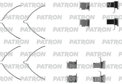 Комплектующие, колодки дискового тормоза PATRON PSRK1043 для TOYOTA LITEACE