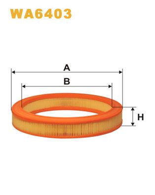 Air Filter WIX FILTERS WA6403