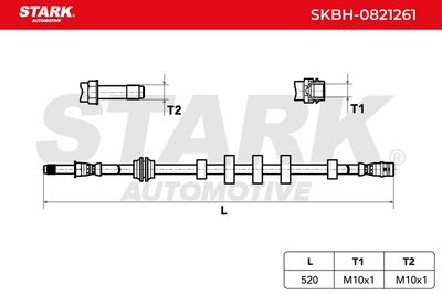 спирачен маркуч STARK SKBH-0821261