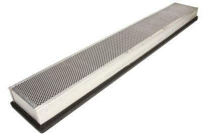 Cabinefilter 870x134x62, met actieve kool, voor bestrijdingsmiddelen past: AGCO 160, 180, 200, 225 CASE IH 6270, 6290 MASSEY FERGUSON 3050, 3055, 3060, 3065, 3070, 3080, 3085, 3090, 3095, 3120