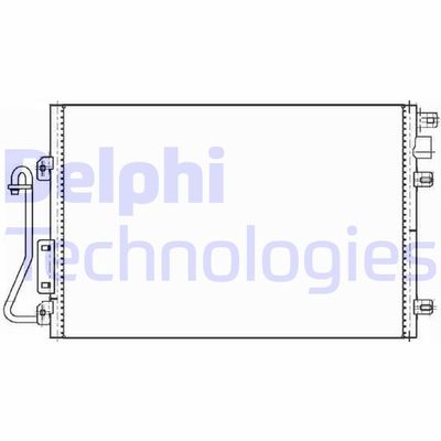 Skraplacz klimatyzacji DELPHI TSP0225635 produkt