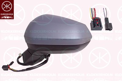 Vnější zpětné zrcátko KLOKKERHOLM 00421045
