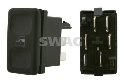 SWAG 30 91 4080 Кнопка склопідйомника для VW (Фольксваген_)