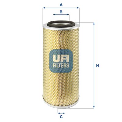 Воздушный фильтр UFI 27.804.00 для VW LT