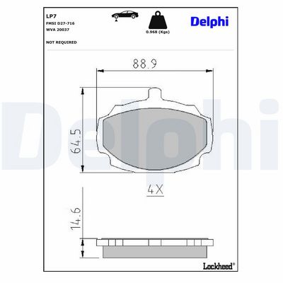 BREMSBELAGSATZ SCHEIBENBREMSE