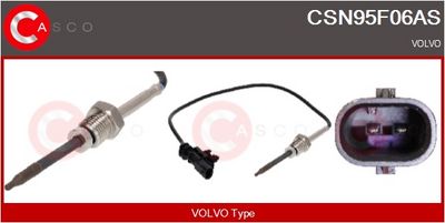 SENZOR TEMPERATURA GAZE EVACUARE CASCO CSN95F06AS