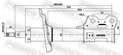 Shock Absorber 18110-001FL