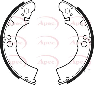 Brake Shoe Set APEC SHU342