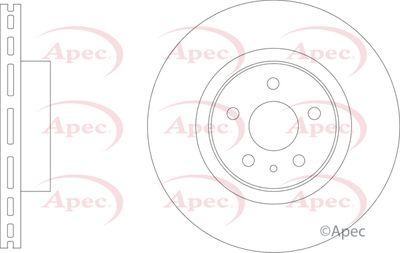 Brake Disc APEC DSK3332
