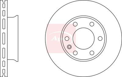 APEC Brake Disc DSK2448