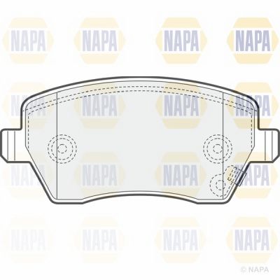 Brake Pad Set NAPA PBP7611