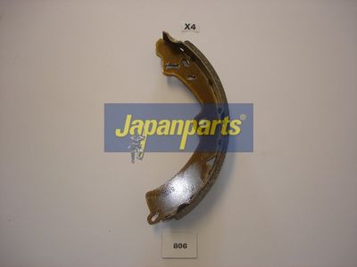 JAPANPARTS Stabdžių trinkelių komplektas