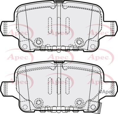 Brake Pad Set APEC PAD2209