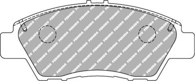 BREMSBELAGSATZ SCHEIBENBREMSE